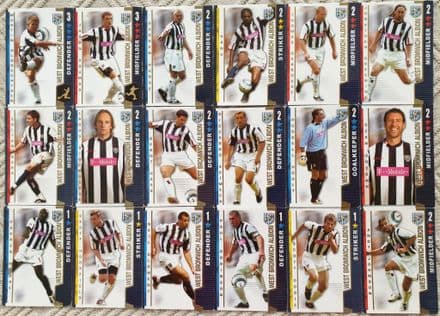 West Bromwich Albion, 18 Cards (2004-05)