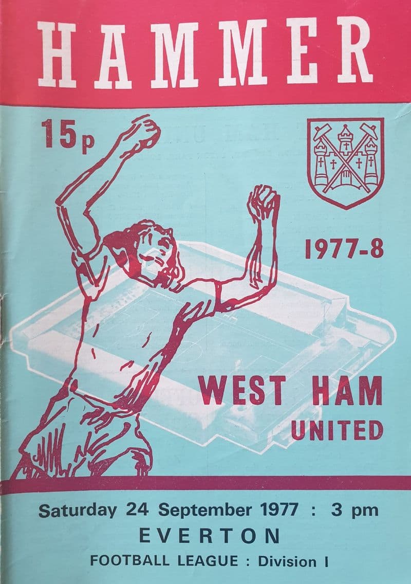 West Ham United v Everton, Div 1 (1977, Sep 24th)