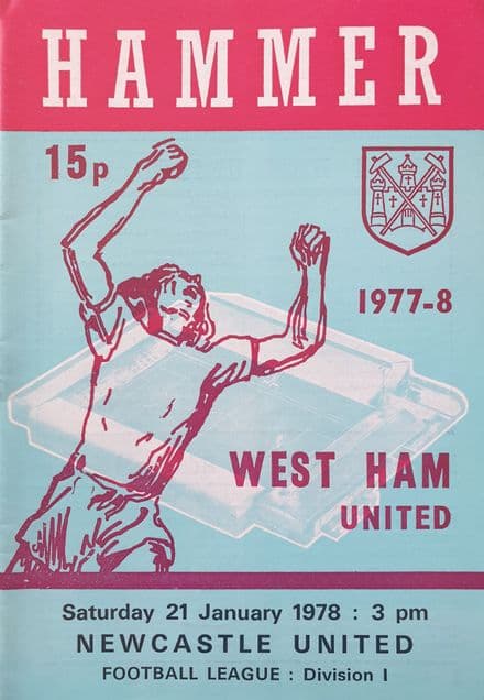 West Ham United v Newcastle, Div 1 (1978, Jan 21st)