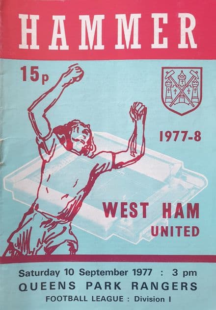 West Ham United v QPR, Div 1 (1977, Sep 10th)