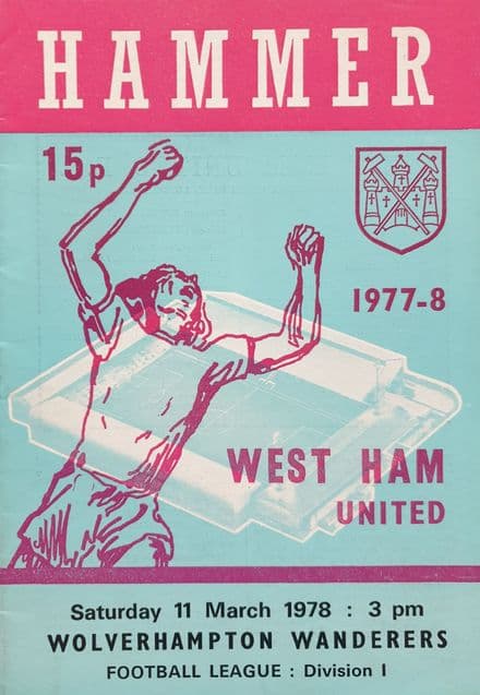 West Ham United v Wolves, Div 1 (1978, Mar 11th)