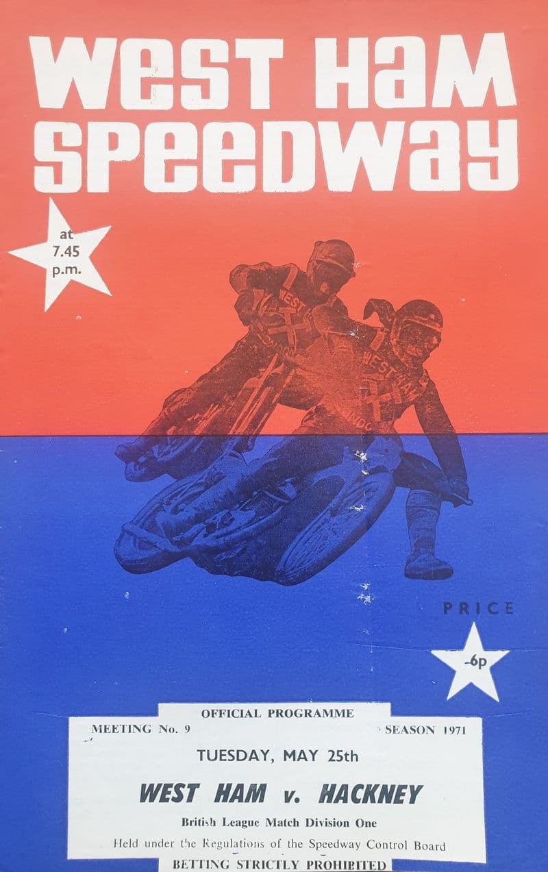 West Ham v Hackney (1971, May 25th)