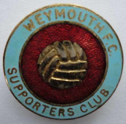 Weymouth FC Supporters Club Pin Badge