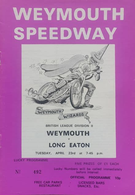 Weymouth v Long Eaton (1974, Apr 23rd)
