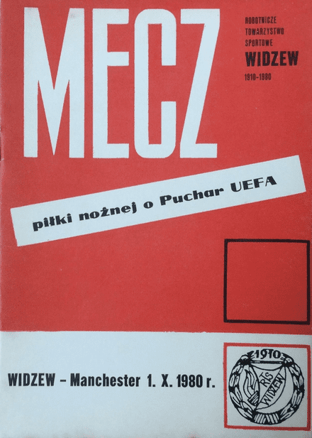 Widzew Lodz v Manchester United, UEFA Cup (1980, October 1st)