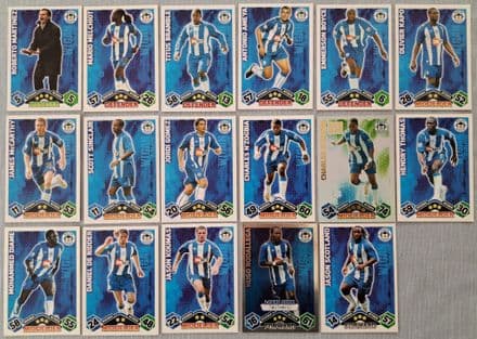 Wigan Athletic, Match Attax Cards x 17 (2009-10)