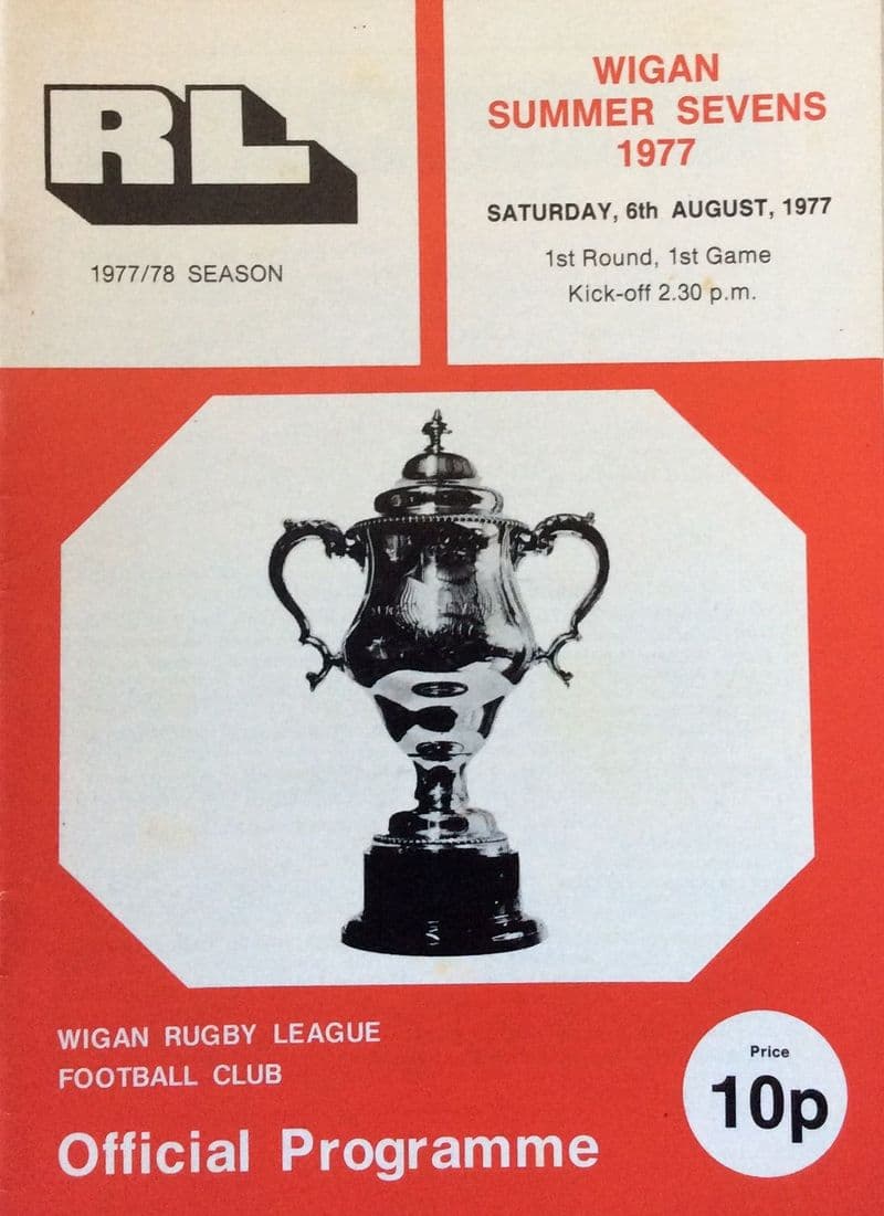 Wigan Summer Sevens (1977, 6th Aug)