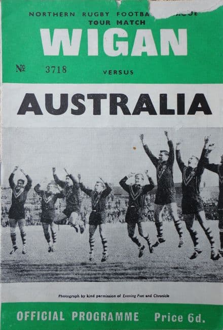 Wigan v Australia (1967, Oct 13th)