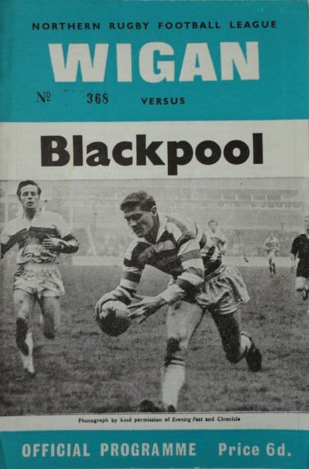 Wigan v Blackpool Borough (1966, December 3rd)