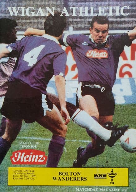 Wigan v Bolton, Leyland Daf (1989, Dec 5th)