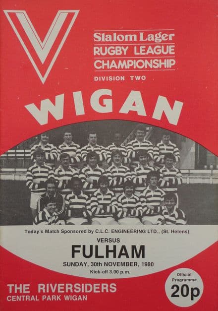 Wigan v Fulham (1980, Nov 30th)