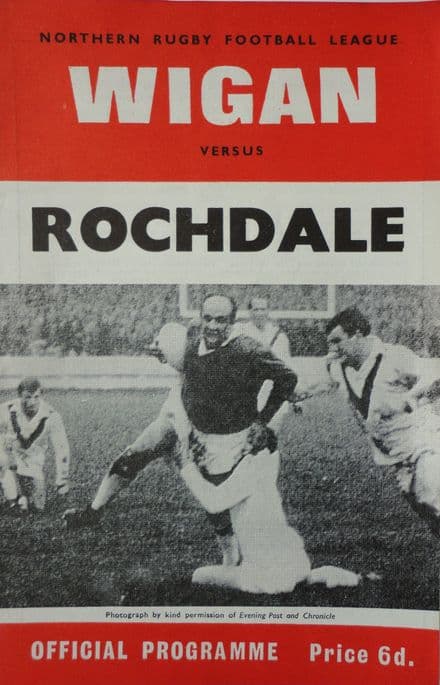 Wigan v Rochdale Hornets (1966, Nov 26th)