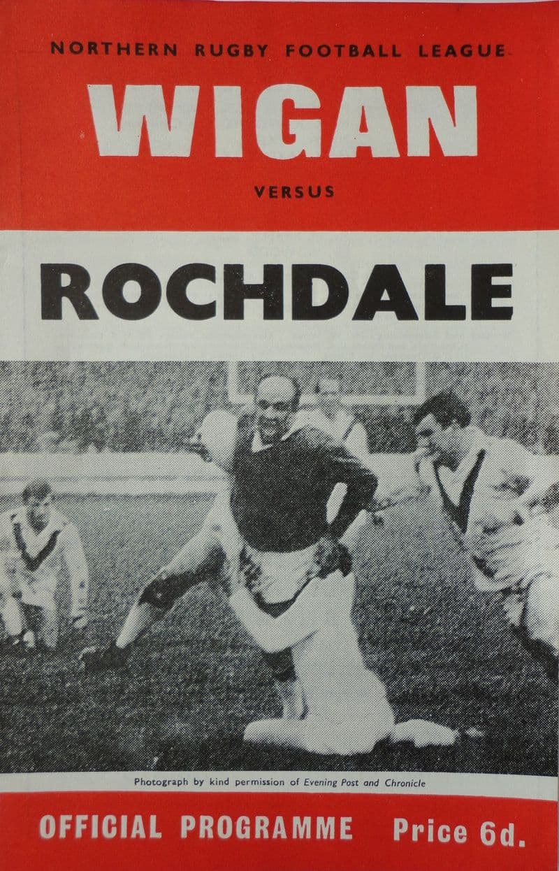 Wigan v Rochdale Hornets (1966, Nov 26th)
