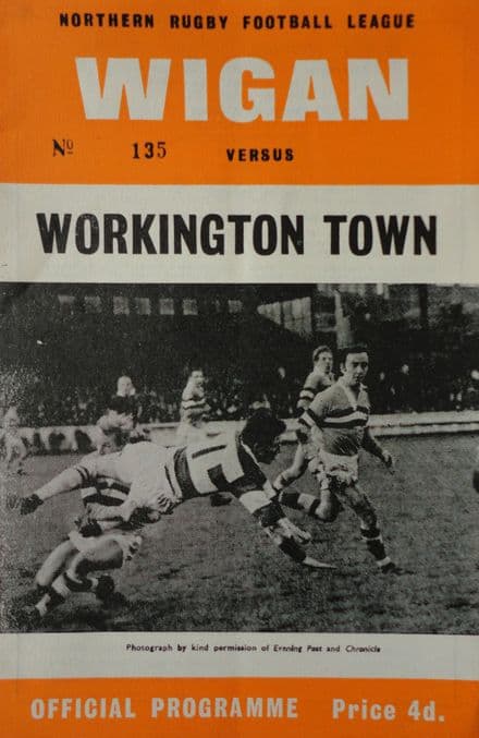 Wigan v Workington Town (1965, Nov 20th)