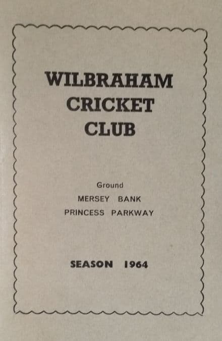 Wilbraham Cricket Club, Fixtures & Rules Cards (1964)