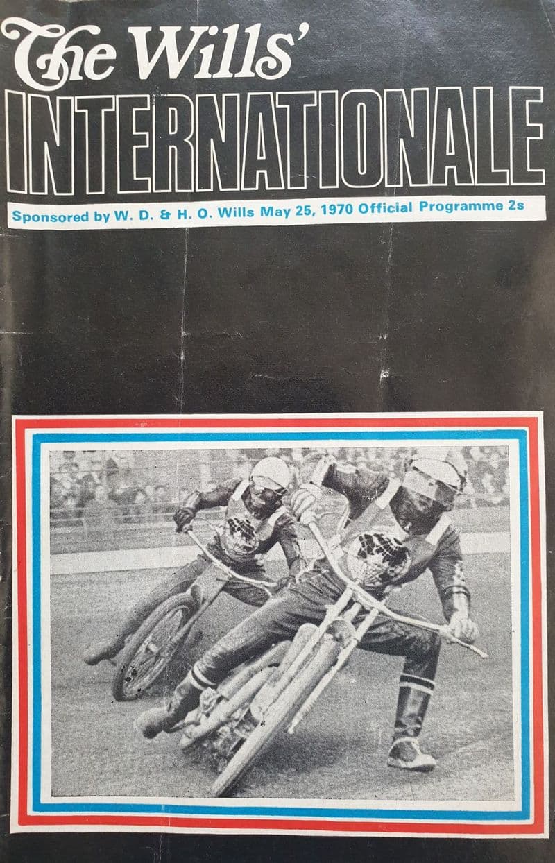 Wills Internationale Trophy (1970, May 25th) SIGNED