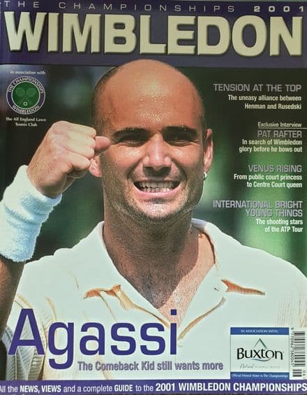 Wimbledon 2001 BBC Magazine