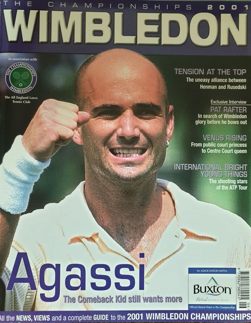 Wimbledon 2001 BBC Magazine