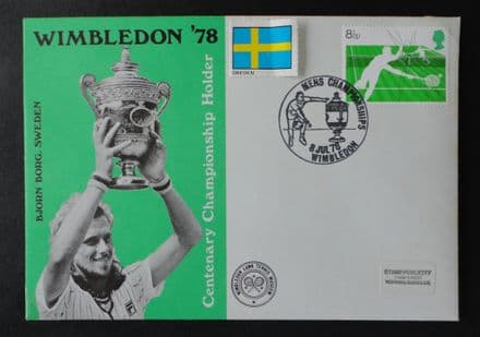 Wimbledon 78 (Borg) First Day Cover