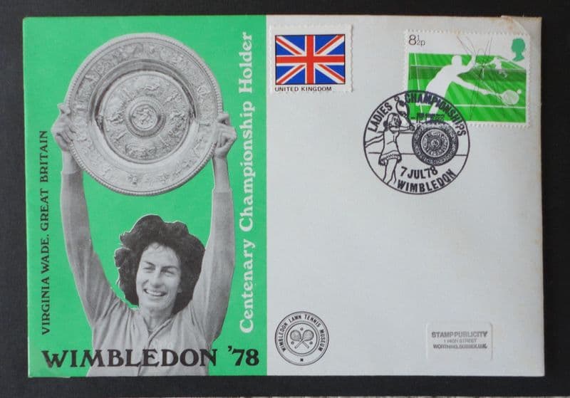 Wimbledon 78 (Wade) First Day Cover