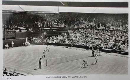 Wimbledon Centre Court 214 Post Card (Postally Used)