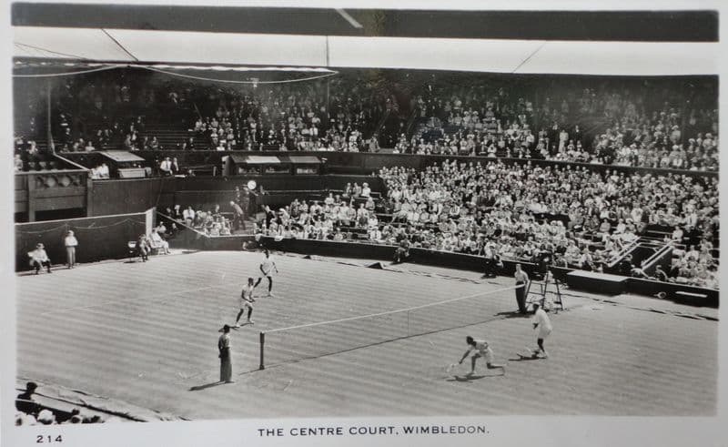 Wimbledon Centre Court 214 Post Card (Postally Used)