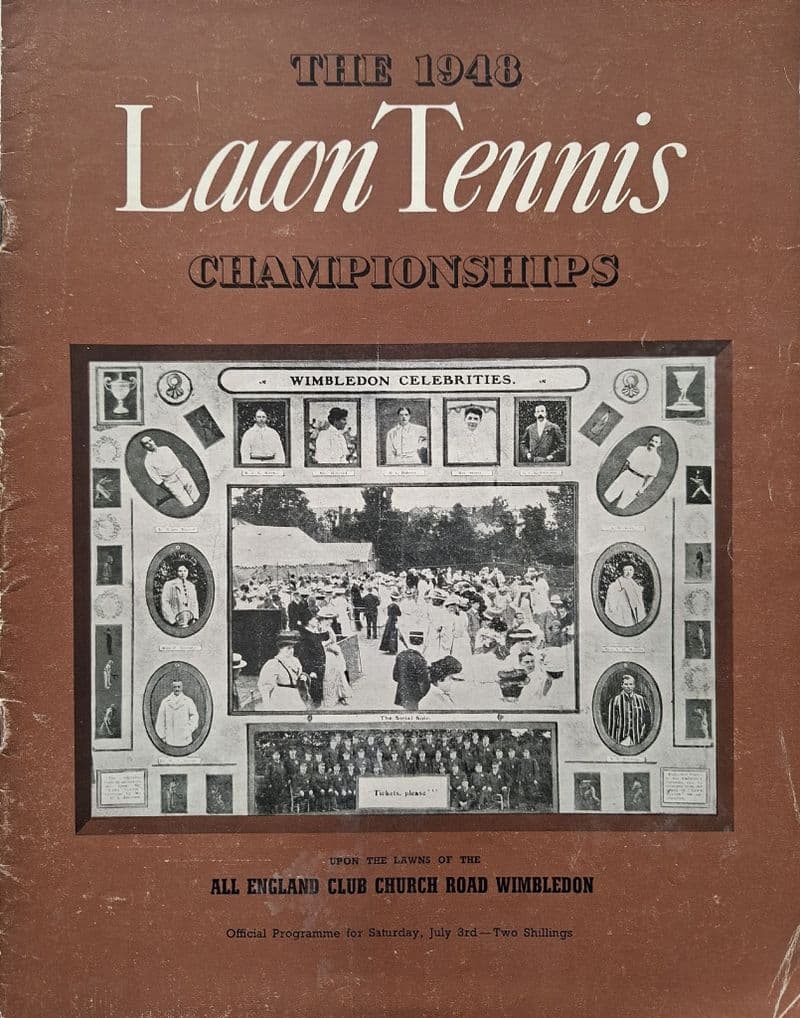 Wimbledon Championships Programme (1948, July 3rd, Final Day)