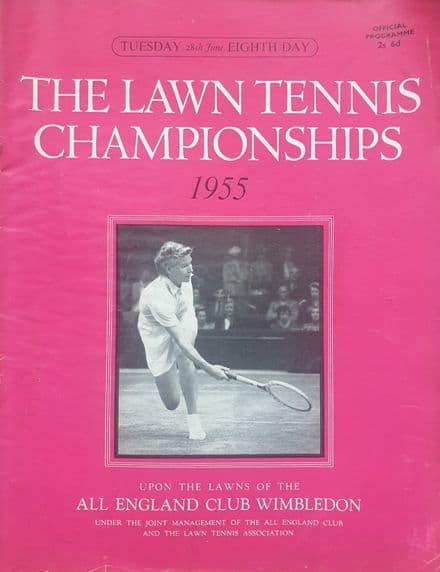 Wimbledon Championships Programme (1955, Jun 28th, Day 18)