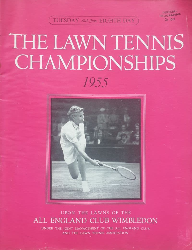 Wimbledon Championships Programme (1955, Jun 28th, Day 18)