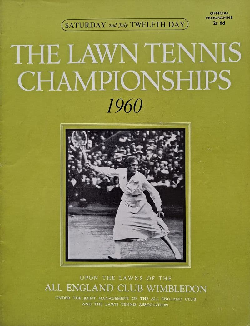 Wimbledon Championships Programme (1960, Jul 2nd, Final Day)