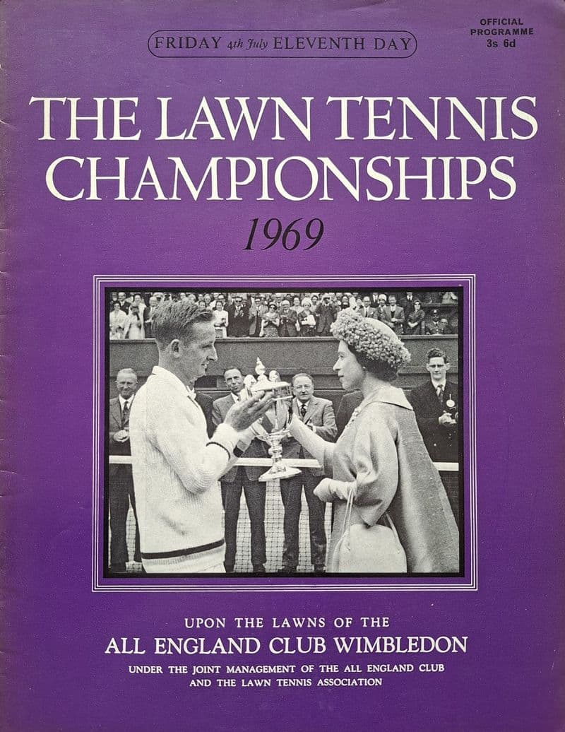Wimbledon Championships Programme (1969, Jul 4th, Day 11)