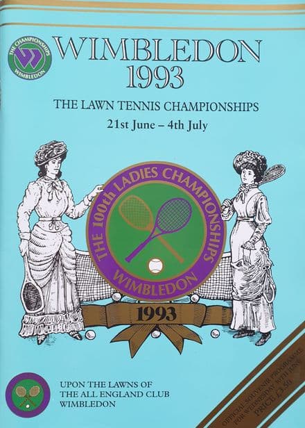 Wimbledon Championships Programme (1993, Jun 30th,  Day 10)