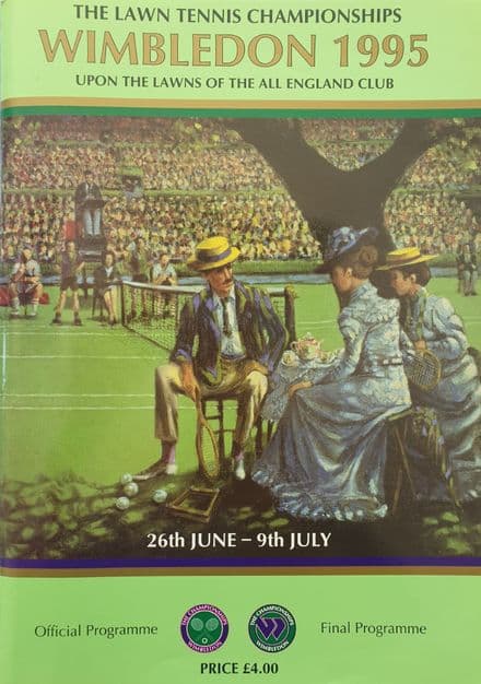 Wimbledon Championships Programme (1995, Final Programme)