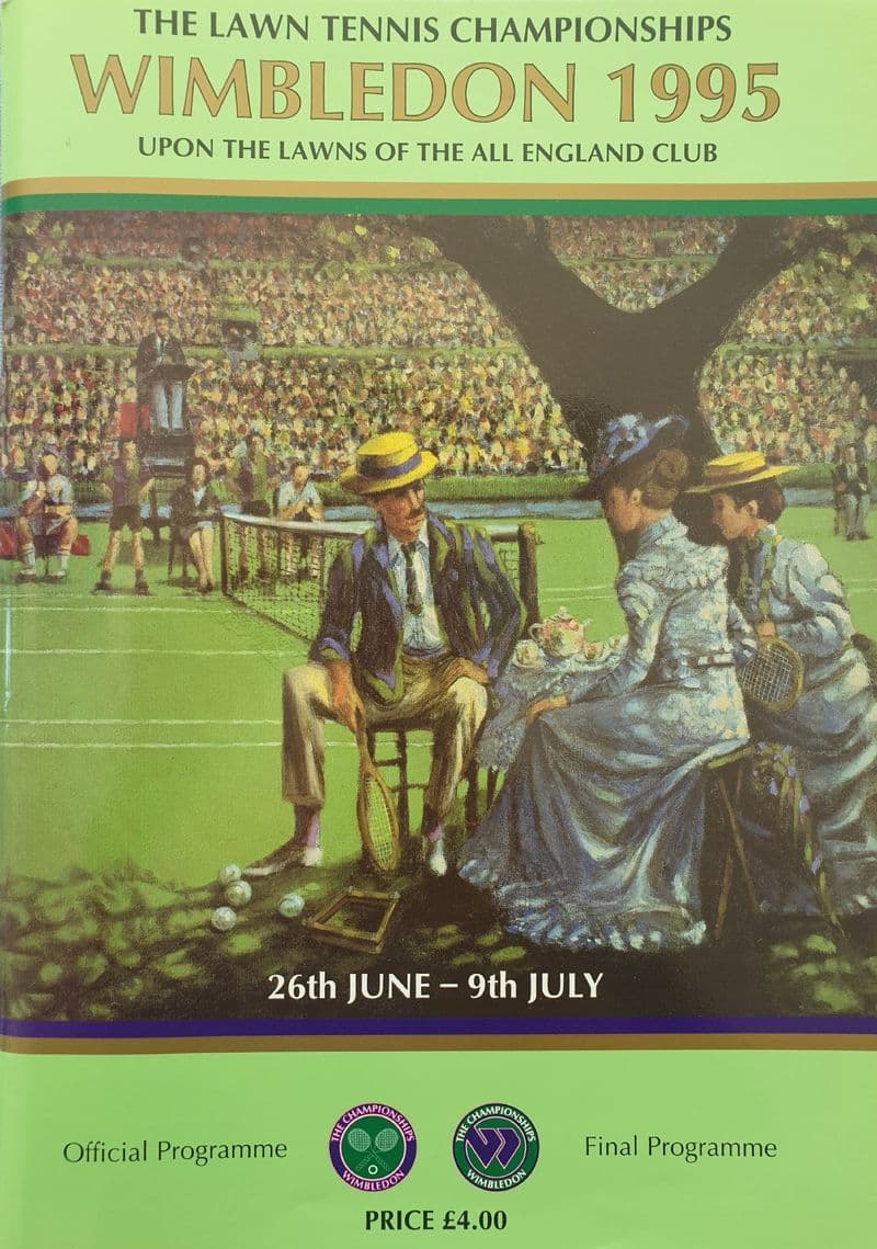 Wimbledon Championships Programme (1995, Final Programme)