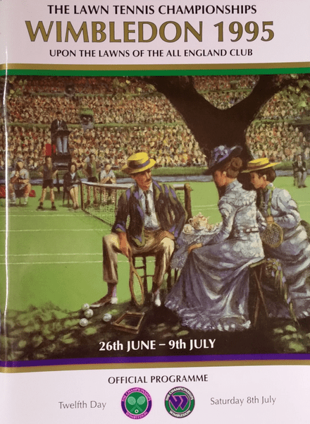 Wimbledon Championships Programme (1995, Jul 8th, Day 12)