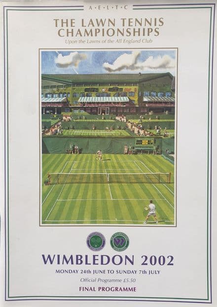 Wimbledon Championships Programme (2002, Final Programme)