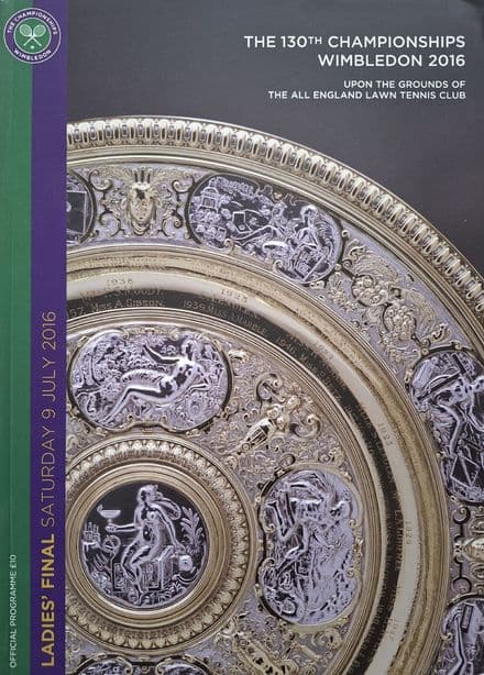 Wimbledon Championships Programme (2016, July 9th, Day 12)