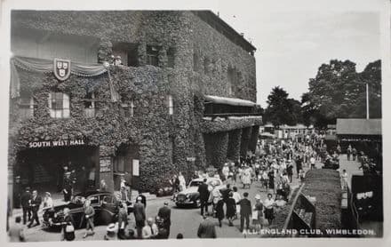 Wimbledon Club Post Card (Postally Used)
