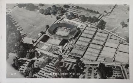 Wimbledon From The Air Post Card (Unused)