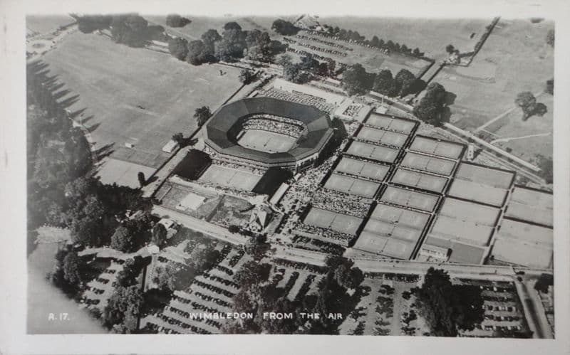 Wimbledon From The Air Post Card (Unused)