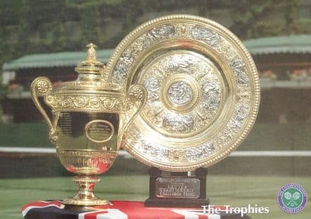 Wimbledon "The Trophies" Card (Unused)