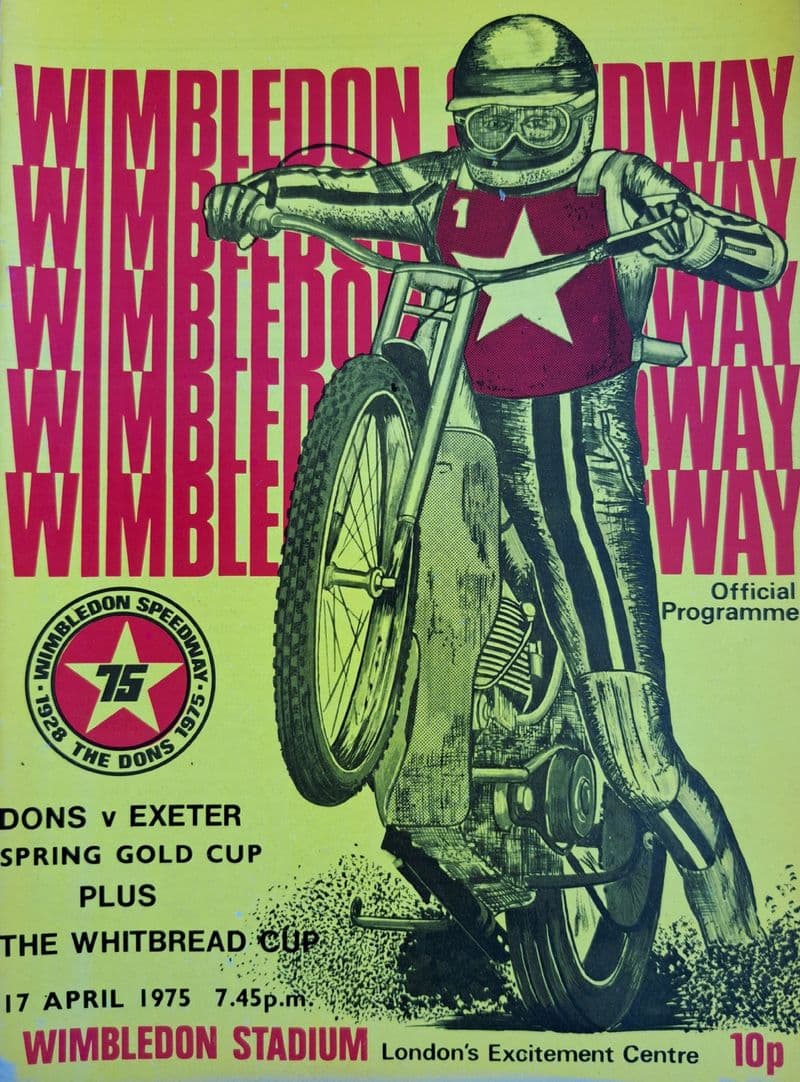 Wimbledon v Exeter (1975, Apr 17th)