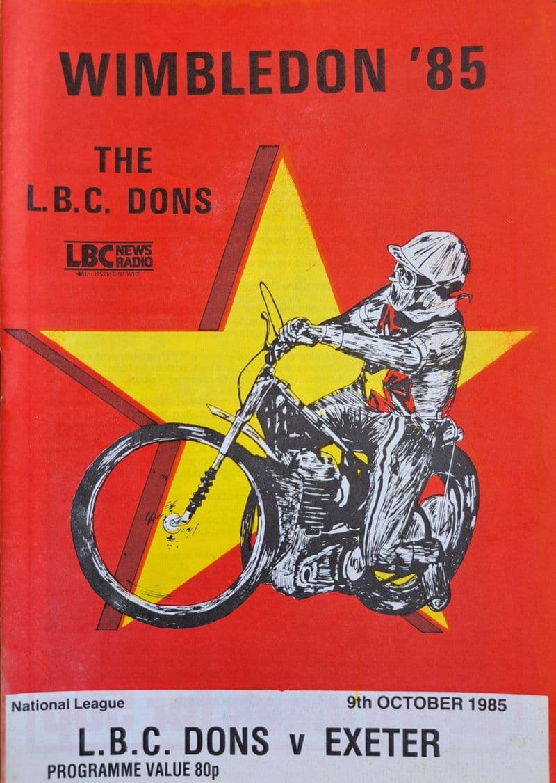 Wimbledon v Exeter (1985, Oct 9th)