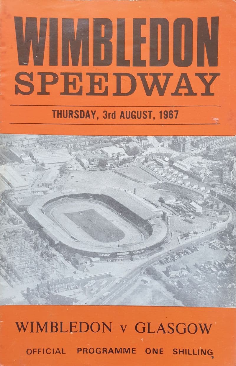 Wimbledon v Glasgow (1967, Aug 3rd)