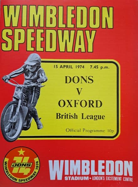 Wimbledon v Oxford (1974, Apr 15th)