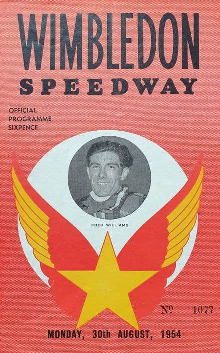 Wimbledon v Wembley (1954, Aug 30th)