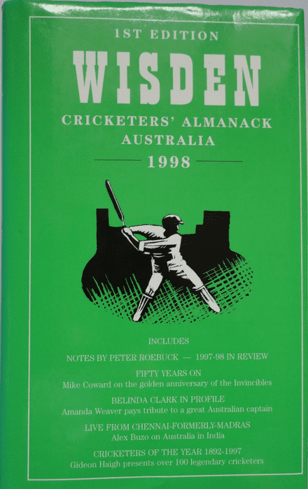 Wisden (1988) Australia - 1st Edition (Hard Cover)
