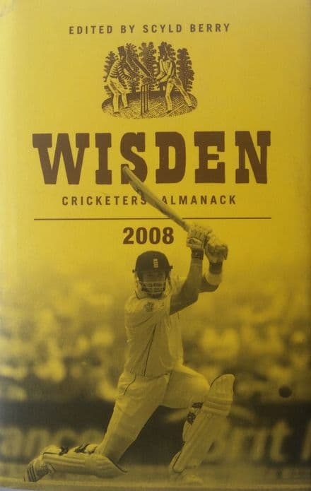 Wisden (2008) 145th Edition ed by Mathew Engel (Hard Cover - Good Condition)