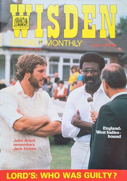 Wisden Cricket Monthly (1981, Jan) Vol 2 No 8