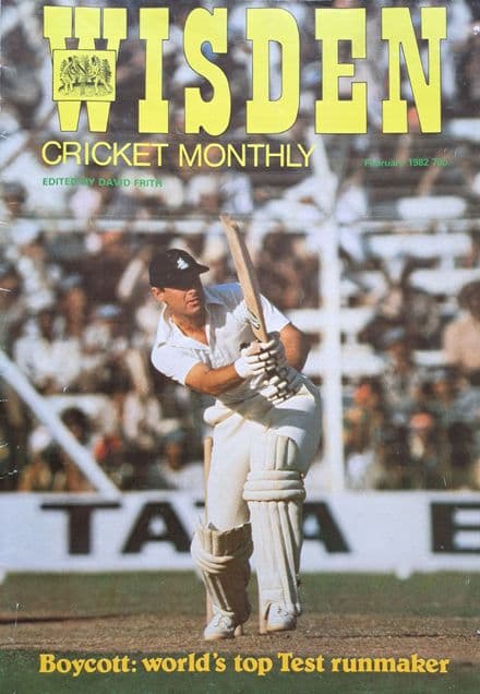 Wisden Cricket Monthly (1982, Feb) Vol 3 No 9